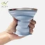 Cốc gấp có thể gập lại bằng kính thiên văn bằng silicon có thể gập lại Cốc trà VN