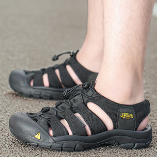 Giày sandal nam có sẵn, dép mùa hè nam, đế dày, mũi kín, giày bãi biển nam, giày nước, kích thước lớn, giày thường ngày ngoài trời