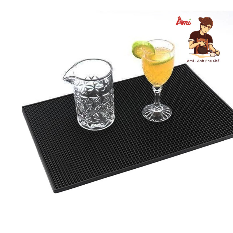 Thảm Bar Pha Chế Cao Su Loại Dày (Đủ Size) - Thảm Lót Quầy Bar Chống Trượt