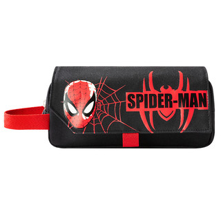 YT4 Người Nhện Hộp Đựng Bút Sinh Viên Túi Bảo Quản Dung Tích Lớn Captain America Túi Văn Phòng Phẩm