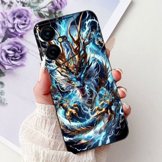 Dành Cho Tecno Pova Neo 3 LH6n / Pova Neo LE6h Mới Cool Dragon Vỏ Điện Thoại PovaNeo Neo3 Silicon Mềm TPU
