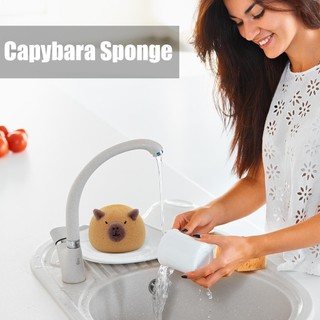 Capybara Tắm Bọt Biển Capybara Body Tẩy Tế Bào Chết Bọt Biển Tắm Thoải Mái Cho Trẻ Em Hoạt Hình Dễ Thương Body Tắm Bọt Biển shopidaevn