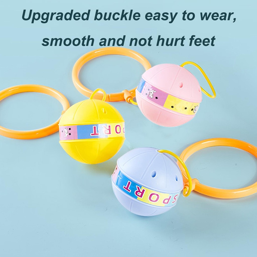 Phát Sáng Bóng Bó Hoa Mắt Cá Chân Phát Sáng Trẻ Em Tập Thể Dục Bouncy Bóng Nhảy Dây Nhiều Màu Sắc Thể
