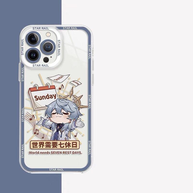 Ốp Lưng Cho Infinix Smart 7 8 Tecno Camon 20 POVA 5 4 Pro 2 3 Itel S23 A70 Zero 5G 2023 Bao Honkai Star Rail Chủ Nhật Silicone Mắt Thiên Thần Họa Tiết Rõ Ràng Thiết Kế Mới