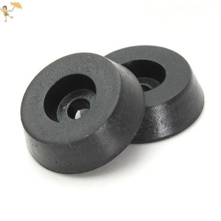 [GOU] 20 Cái / bộ Bàn Cao Su Miếng Lót Chân Ghế Tấm Bảo Vệ Sàn 18x15x5mm VN