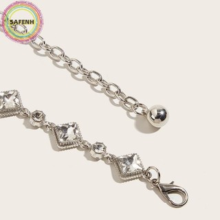 Safenh Thời Trang Kim Cương Giả Thắt Lưng Nữ Thắt Lưng Nữ Hàng Ngày Đầm Áo Sơ Mi Trang Trí Thắt Lưng Dây Xích Thắt Lưng VN