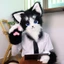 Găng tay trang phục cosplay FUZOU, Găng tay chân mèo sang trọng Kig, Găng tay làm dày dễ thương Phim hoạt hình ấm áp móng vuốt mèo Mittens Cosplay Đạo cụ