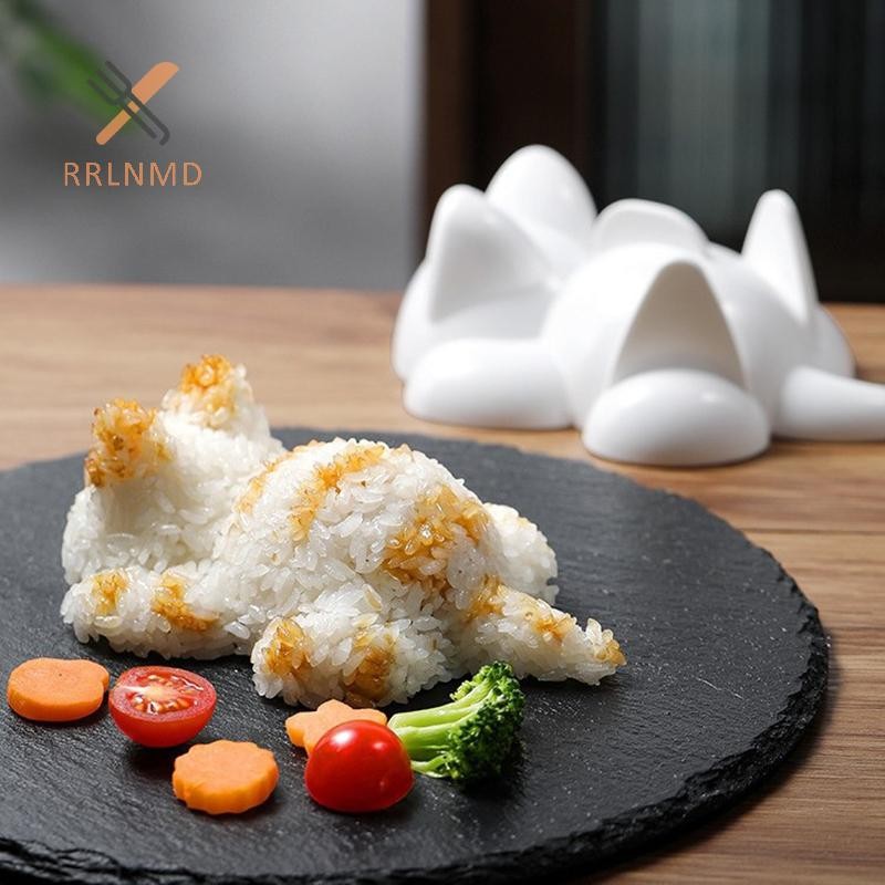 RRLNMD 1 / 2 Cái Dụng Cụ Sushi Dễ Thương Khuôn Onigiri Hình Động Vật Sushi Trẻ Em Cơm Nghiền Khoai Tây Bí Ngô Mash Dụng Cụ Nướng Bánh Tiện Ích Nhà Bếp MỚI