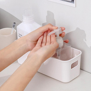 1 / 3 / 5 Chiếc Hộp Bảo Quản Máy Tính Để Bàn Bằng Nhựa Có Tay Cầm - Ngăn Kéo Đồ Lặt Vặt Phân Loại Hộp Đựng Nhà Tổ Chức