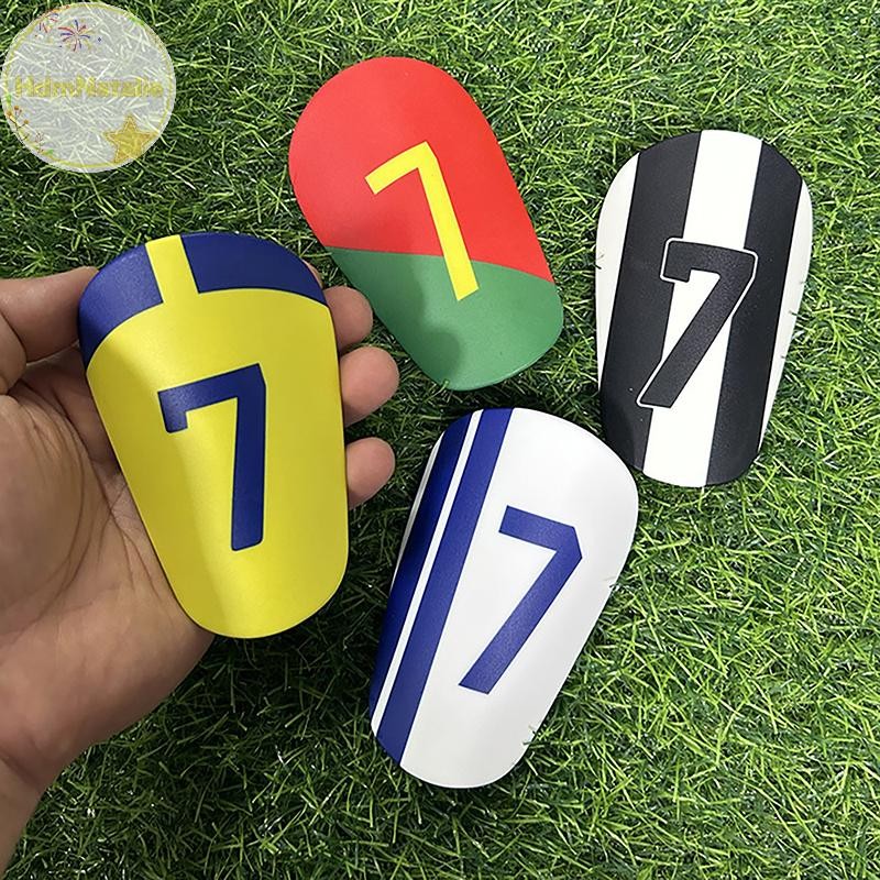 HdmNatalie 1 Cặp Bóng Đá Shin Pad Bảo Vệ Chân Chống Mài Mòn Chống Sốc Thấm Hút Chân Bảo Vệ Huấn Luyện Shank Board VN