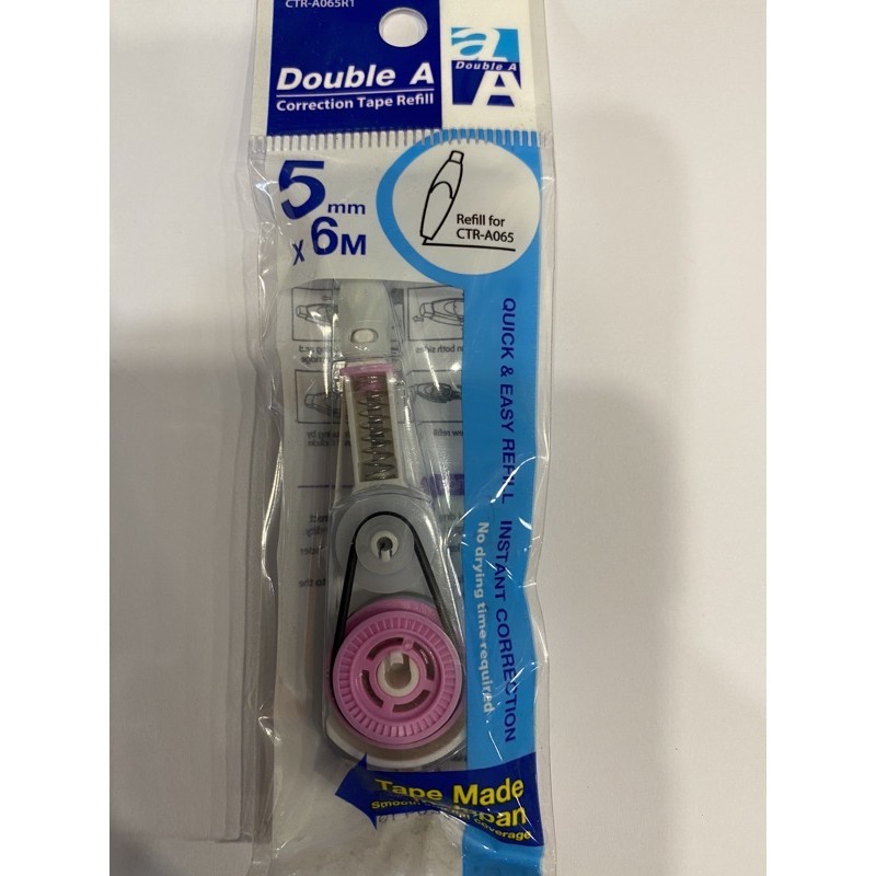 Ruột xóa băng xoá kéo Double A 5mm x 6m.