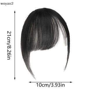 [woyao2] Tổng Hợp Slanted Air Bangs Tóc Giả Nổ Tự Nhiên Vô Hình Tóc Nối Dài Cho Bé Gái Tạo Kiểu Phụ Kiện Boutique