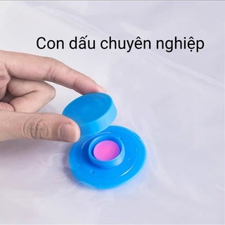 Trong suốt túi hút chân không quần áo, Túi Chân Không To Dày Đựng Quần Áo, Kèm bơm hút