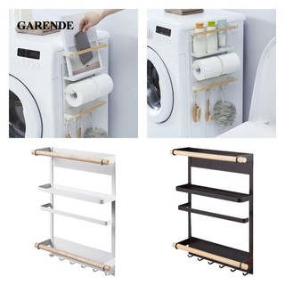 Giá đựng đồ nhà bếp Garende có giá đỡ khăn giấy Giá đựng gia vị từ tính có thể di chuyển được