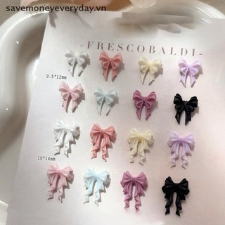 [savemoneyeveryday] 30 Chiếc Ruy Băng Đầy Màu Sắc Nơ Móng Tay Quyến Rũ Ruy Băng Thiết Kế Dây Buộc Phụ Kiện Móng Tay Nhựa 3D Móng Tay Nghệ Thuật Trang Trí Cung Cấp Phụ Kiện [vn]