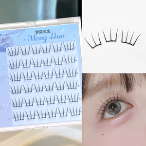 Không cần keo Cụm mi Dây mỏng DIY Anime Lash Thích hợp để trang điểm tại nhà