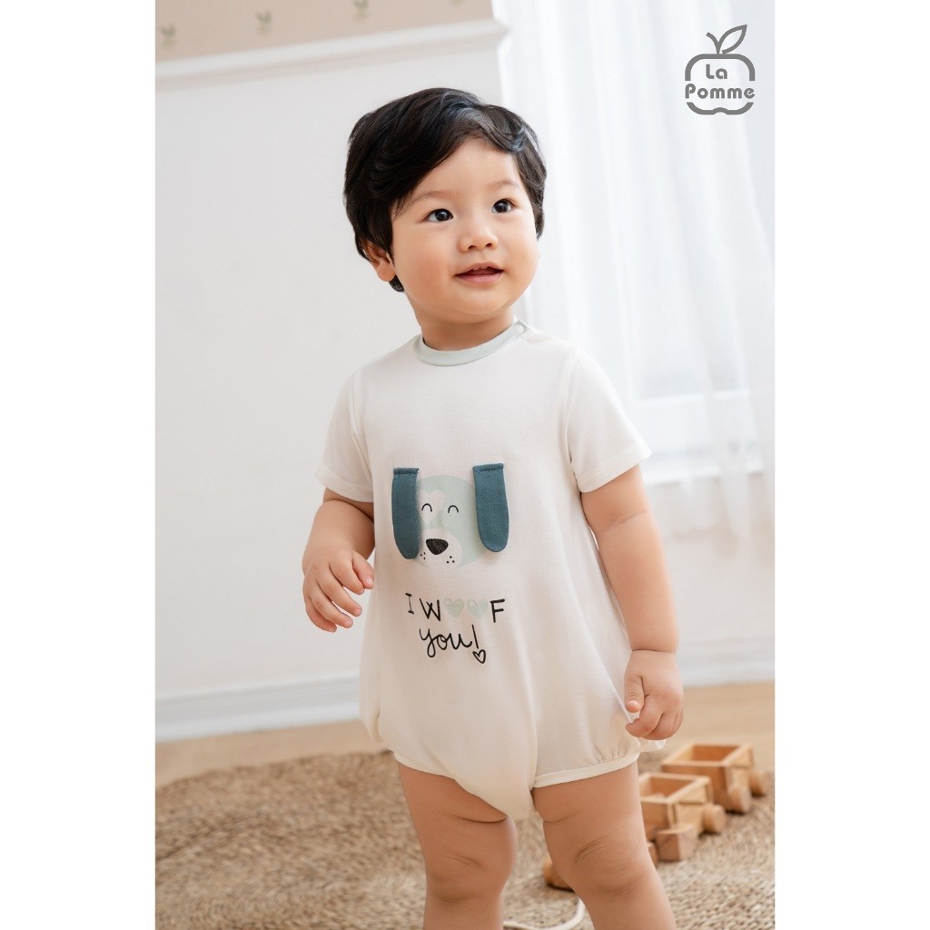 Ảnh Body cộc tay La Pomme Chú cún tai dài 3