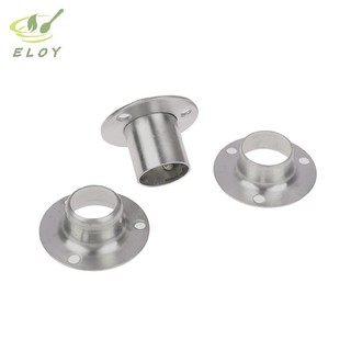 [ELOY] Ghế Mặt bích Inox Cho Tủ Quần Áo Rèm Thanh Vải Ghế Ống Tròn Ghế Nội Thất Gia Đình Phần Cứng Khăn Ống Giá Đỡ VN