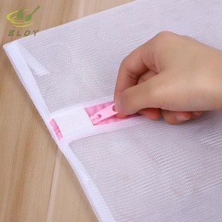 [ELOY] Túi giặt lưới có dây kéo 3 kích thước Lưới giặt đồ lót có thể gập lại Lưới bảo vệ VN