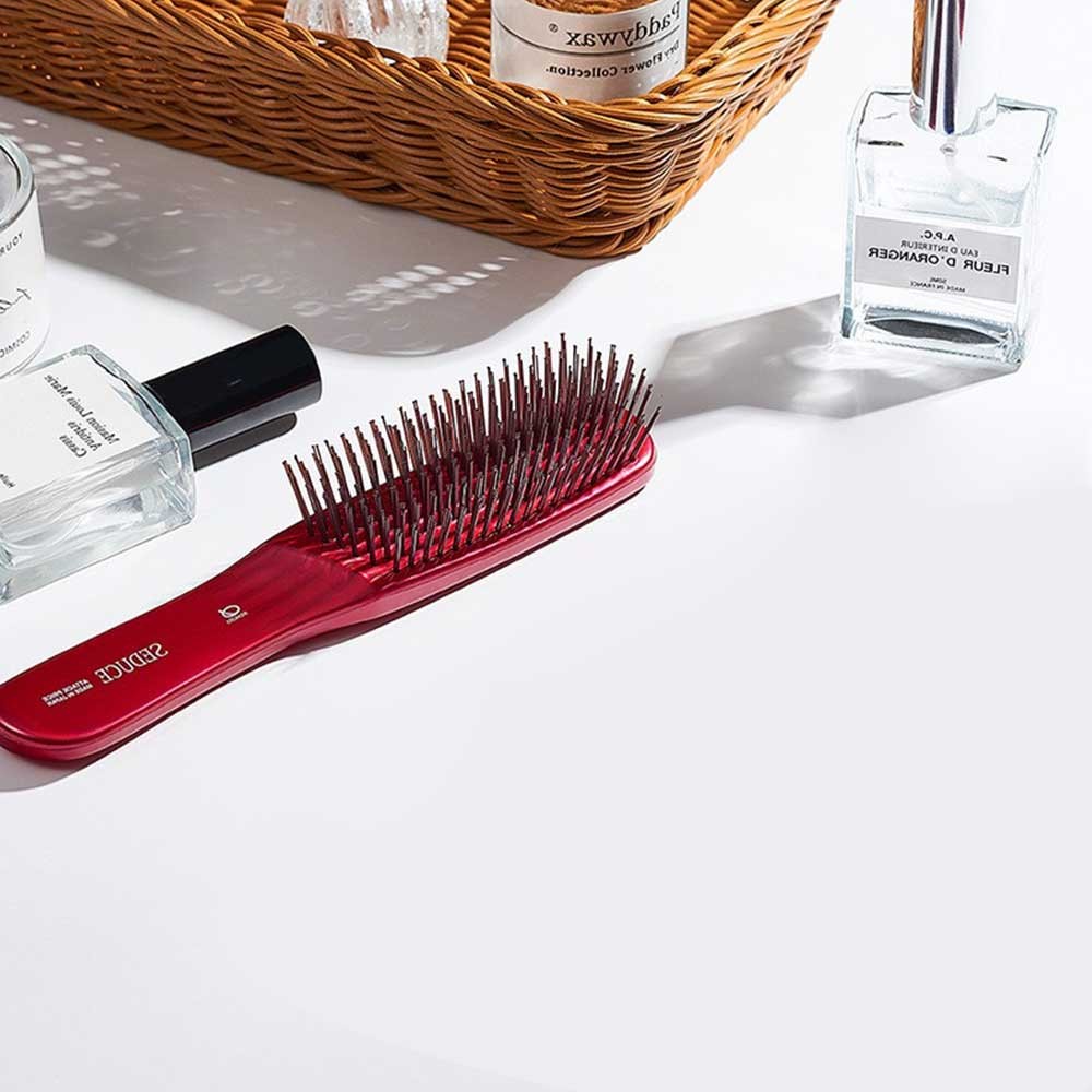 IKEMOTO SEDUCE Hair Care Brush L SEN-705 R 39mm x 200mm x 34mm