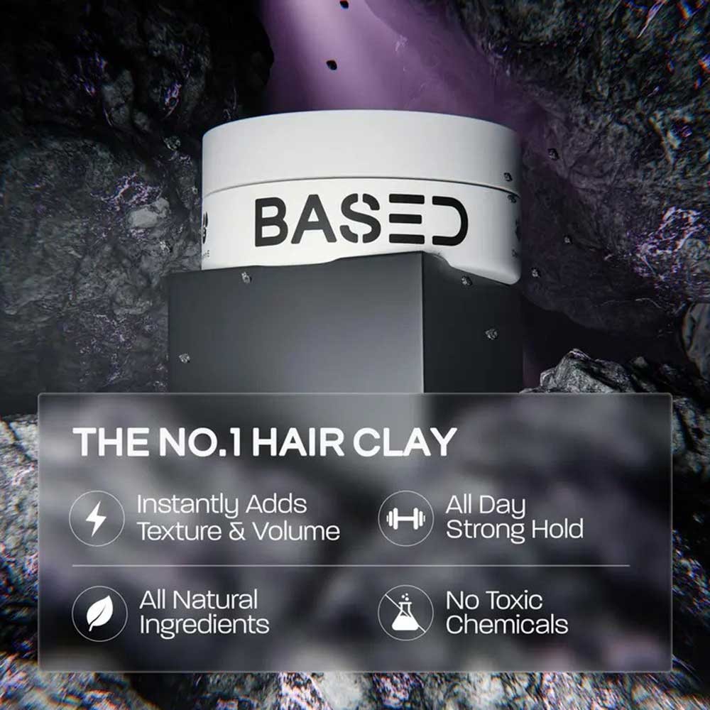 Based Bodyworks Hair Clay strong setting 90ml | Shopee Việt Nam