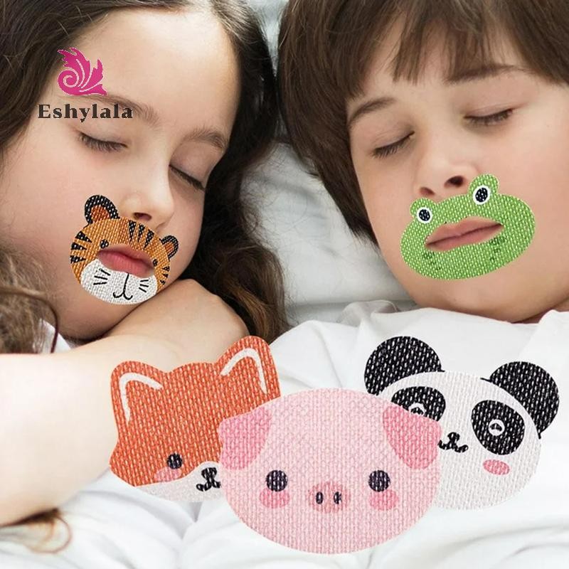 30 miếng/túi chống ngáy cho trẻ em, miếng dán hỗ trợ thở mũi, chỉnh sửa thở khi ngủ [MỚI]