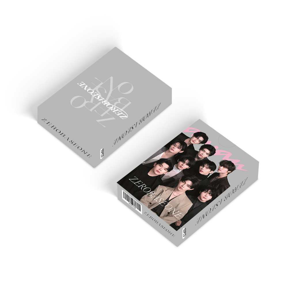 LINXX 55 Chiếc ZEROBASEONE K-Pop Boy Band Lomo Cards Holographic 3 Inch Member Photocards HD Collectible Fan Merch Album Dán Thẻ Giao Dịch Cho ZEROSE