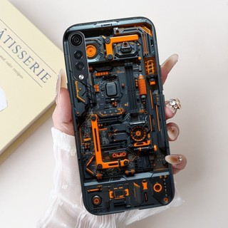 Vỏ Chống Sốc Cho LG Velvet LM-G900N LM-G900EM Ốp Lưng Hoa Hoàng Hôn Sơn Mềm Cho LG Velvet 5G LM-G900N Capa