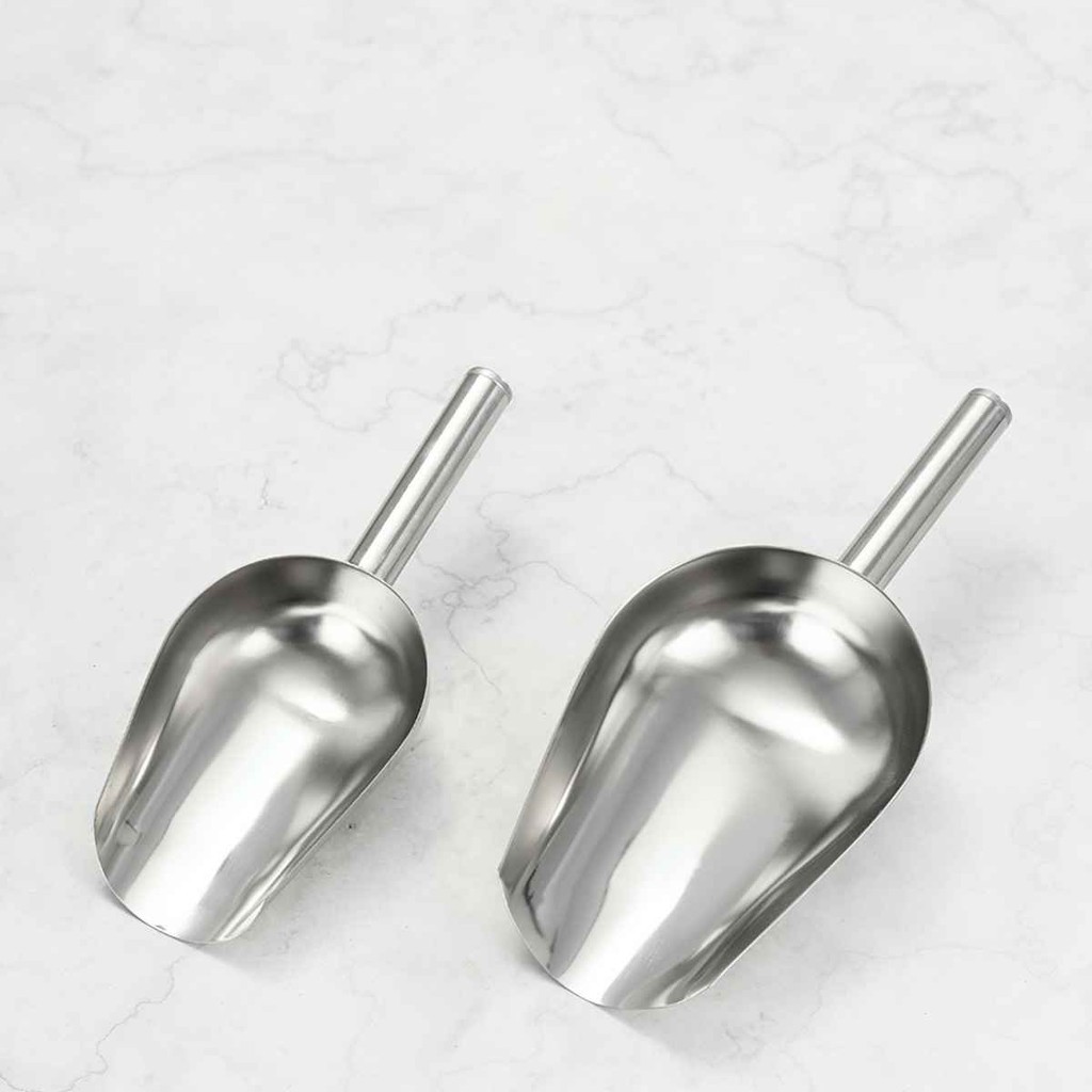 Dụng cụ xúc đá,xúc gạo,xúc các loại hạt bằng inox 304 cao cấp 8/10 kích thước