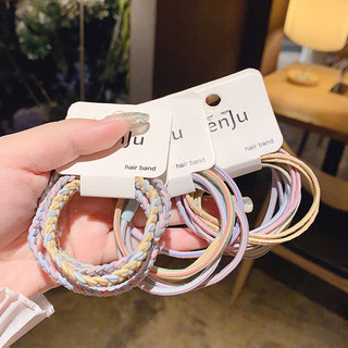 Băng Đô Nữ 2022 Phong Cách Mới Influencer Buộc Tóc Dây Cao Su Tóc Dễ Thương Đơn Giản Tính Khí Đàn Hồi Cao Bền ins Nữ 5.21 J653