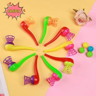 Pnpia 10 Chiếc Thổi Bóng Thanh Trò Chơi Trẻ Em Tập Luyện Cân Bằng Floag Thổi Bóng Dangling Gia Đình Đồ Chơi Trẻ Em Boutique