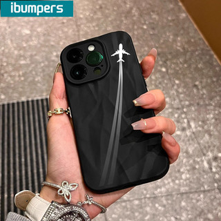 ibumpers Ốp Lưng IPhone Họa Tiết Máy Bay Đẹp Đơn Giản Cho IPhone 16 15 14 12 13 11 Pro Max IP 7 8 Plus X XS XR Ốp Điện Thoại Silicon Mềm Chống Sốc Mỏng