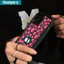 ibumpers Ốp Lưng IPhone Đẹp Hoa Hồng Dâu Họa Tiết Gấu Ốp Điện Thoại Dày Dặn Silicon Mềm Chống Sốc Chống Bẩn Cho IPhone 16 15 14 12 13 11 Pro Max IP 7 8 Plus X XS XR