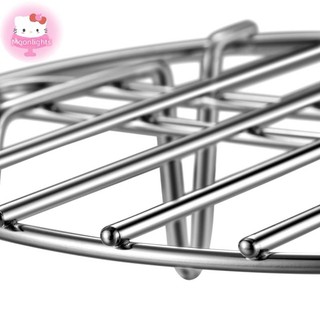 Moonlights Thép Không Gỉ Nồi Hấp Giá Nấu Nướng Nồi Đứng Airfryer Nướng Phụ Kiện Thực Phẩm Nhà Bếp Hấp Giá EN