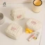 Túi Đựng Mỹ Phẩm Nữ Nhỏ Để Trang Điểm Đóng Gói Khối Du Lịch Tổ Chức Essentials Cáp Sạc Túi Bảo Quản Túi Vệ Sinh Nữ Mới