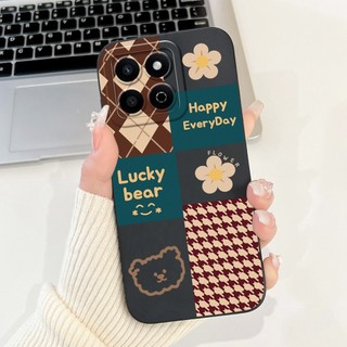 Dành Cho Honor X7c 200 Vỏ Thông Minh 2024 Thiết Kế Mới Sơn Thẩm Mỹ Bảo Vệ Camera Vỏ Silicon Mềm Cho Honor Play 60 Plus