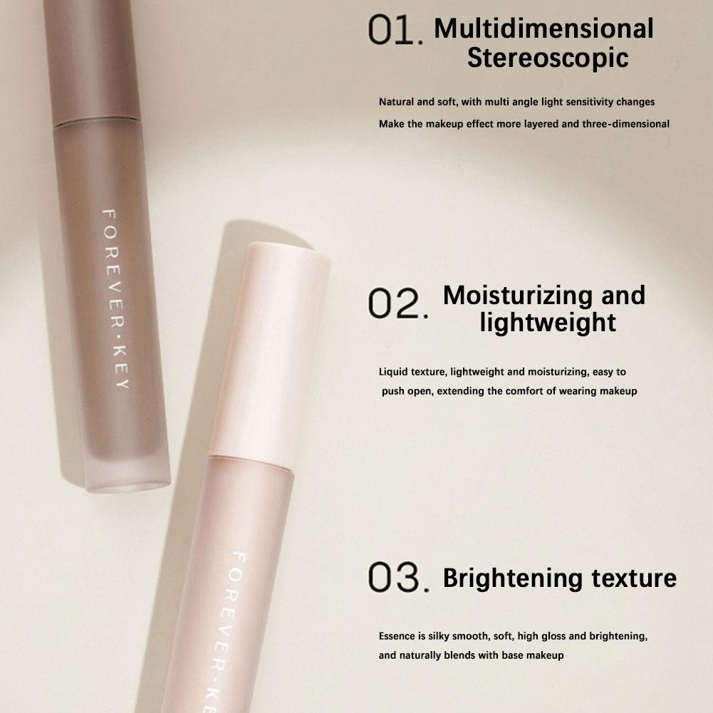 Learnever Foreverkey Highlighter Foreverkey Liquid Toner Nose Face Shadow I3t8