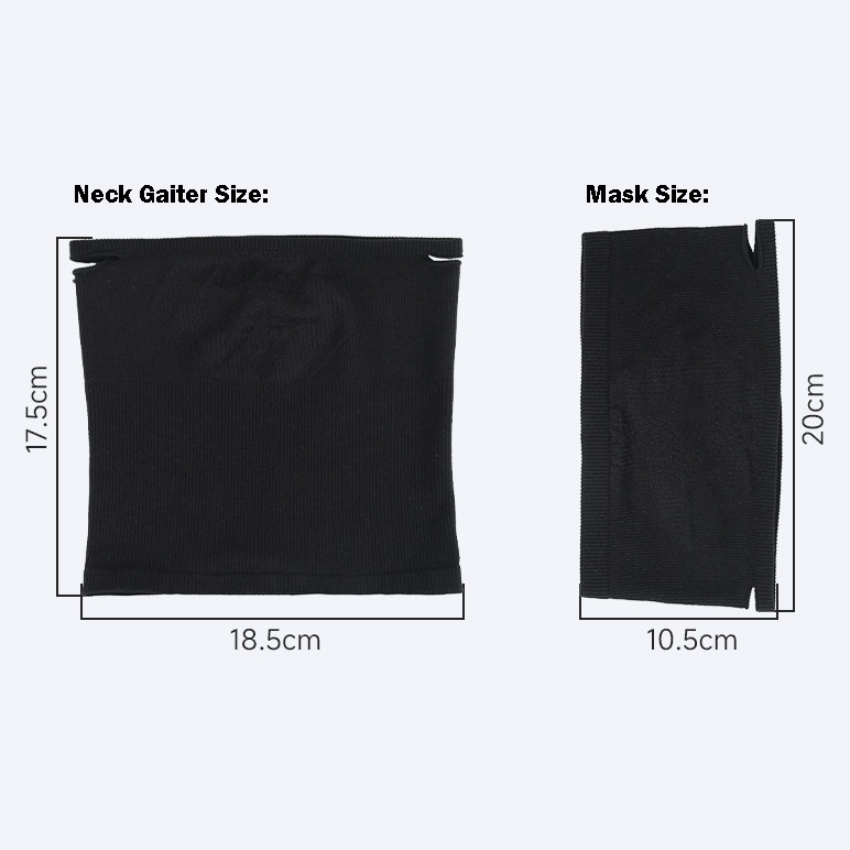 Mặt nạ cổ gaiter chống gió, thoáng khí và thấm mồ hôi, phù hợp đi xe đạp