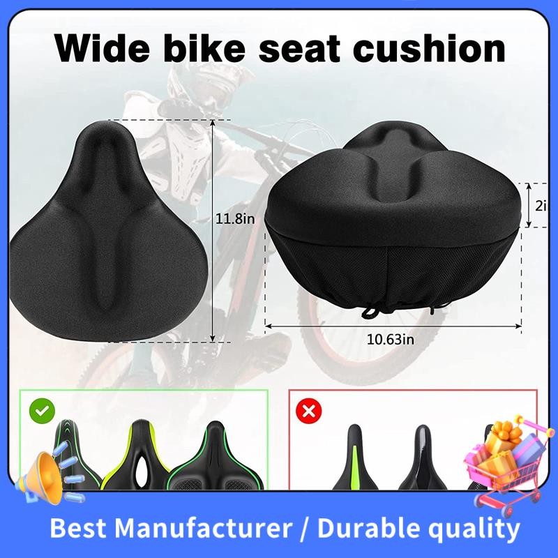 Đệm Ghế Xe Đạp - Bọc Ghế Xe Đạp Cho Ghế Xe Đạp Và Xe Đạp Tập Thể Dục, Cho Peloton, Tàu Tuần Dương, Ghế Xe Đạp Đứng Yên