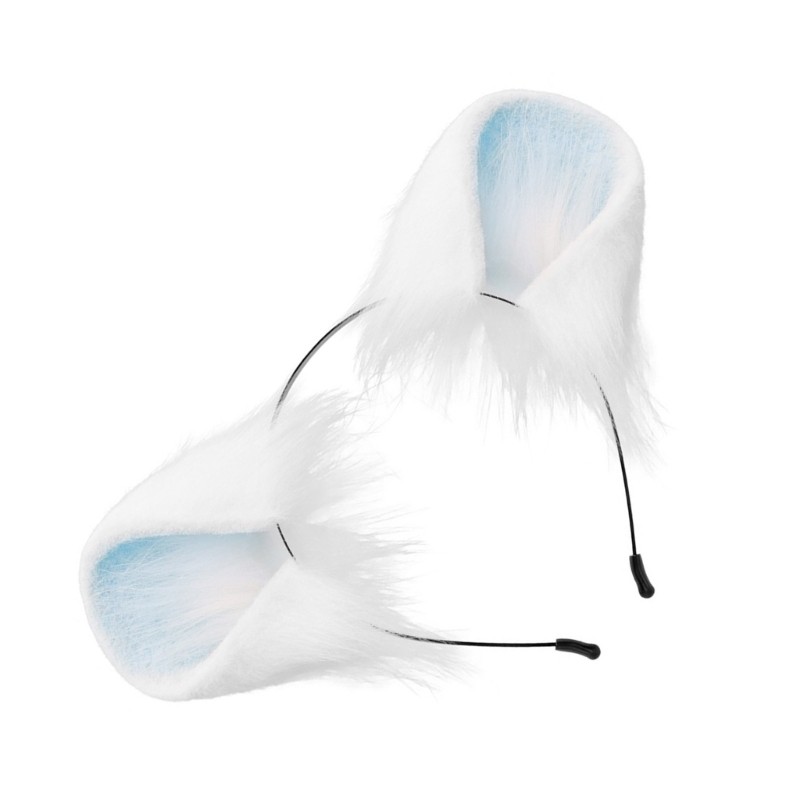 Bầu trời Adorkable Furry Hairband Tai Thỏ Băng Đô Trang Phục Ngọt Ngào Anime