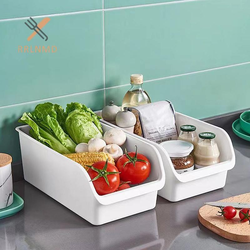 Rrlnmd al Hộp đựng đồ lặt vặt Nhà bếp Hộp đựng gia vị Tủ lạnh Hộp đựng trái cây Tủ ngăn kéo Hộp đựng đồ MỚI