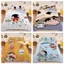 YB2 Crayon Shin-chan 3IN1 Ga trải giường Vỏ chăn gối Bộ chăn ga gối Phòng ngủ gia đình Có thể giặt được Bộ đồ dễ thương