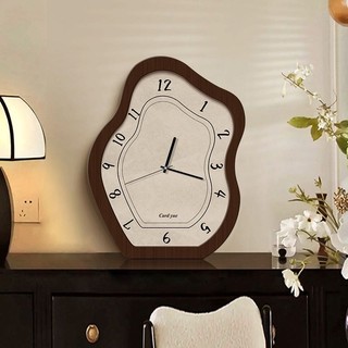 Mandyhome phong cách sáng tạo cổ điển bảng đồng hồ ngồi lối vào phòng khách trang trí đồng hồ