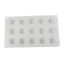 GUSTAVA 1 Cái Dụng Cụ Làm Bánh Ngọt, Khuôn Silicon Hình Cầu Trắng DIY, Trang Trí Bánh Hình Quả Bóng Bền Sử Dụng 8 / 10 Khoang Nhà Bếp Máy Nướng Phụ Kiện Món Tráng Miệng Pháp Chocolate Truffle