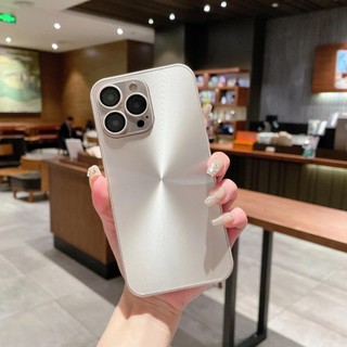 Ốp Điện Thoại TPU Ốp Lưng Cho iPhone 16 15 14 Plus 13 12 11 Pro Max Có Bảo Vệ Ống Kính Aurora CD Kết Cấu Vỏ Nhựa