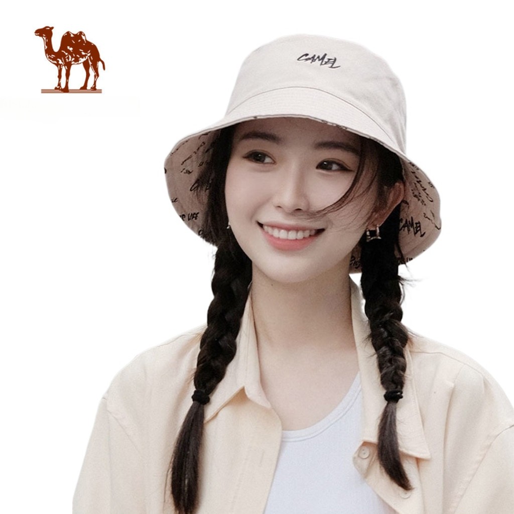 Ảnh Mũ ngư dân ngoài trời CAMEL CROWN Mũ chống nắng hai mặt UPF50 + Chống tia cực tím 1