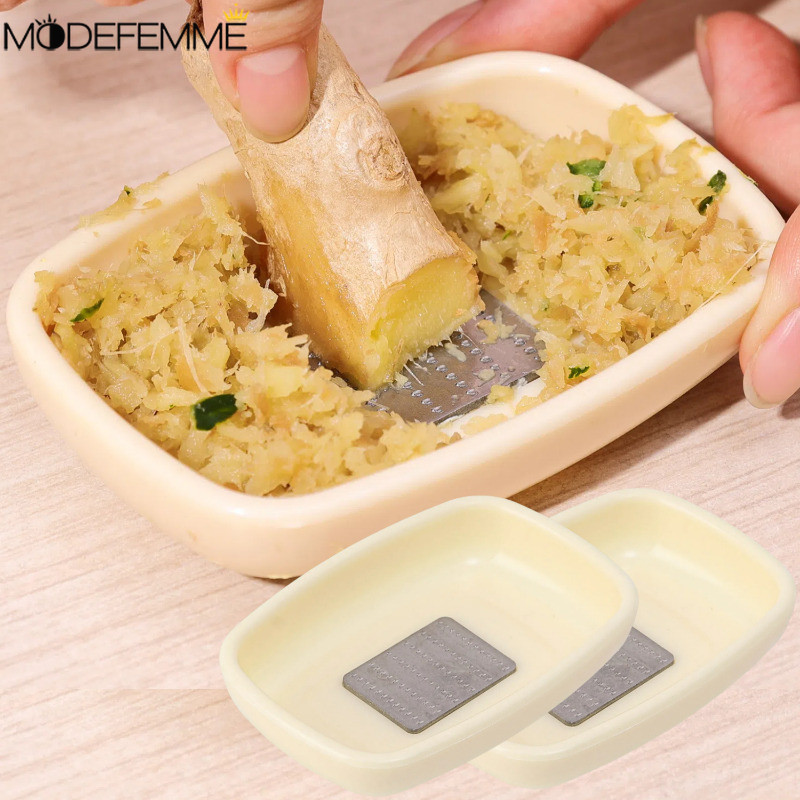 Khay mài tỏi gừng thủ công