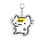 5 Loại Mèo Acrylic Hai Lớp Anime Móc Khóa Dễ Thương Sáng Tạo Mặt Dây Chuyền