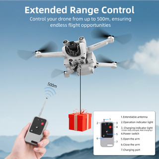 Dành Cho DJI MINI 3PRO Ném MINI3 Drone Airdrop Phụ Kiện Ném Servo