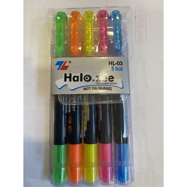 [ 3C ] Bút dạ quang, bút nhớ dòng, highlight THIÊN LONG Halozee HL03